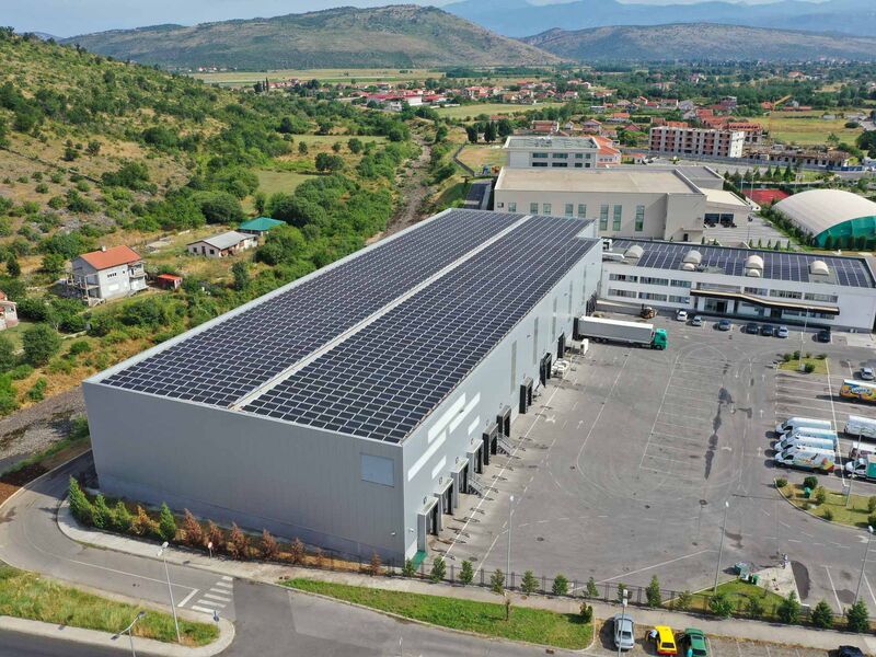 585 KWp Eco Line M60 300Wp | Podgorica, Montenegro
