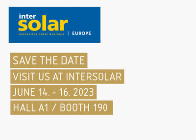Intersolar Europe 2023