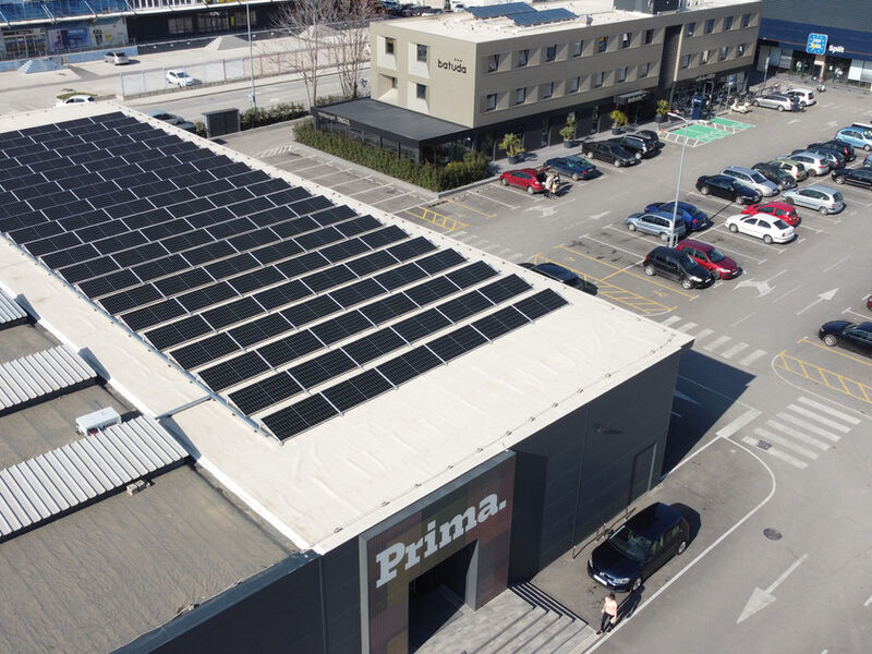 68.7 KWp  Eco Line HC M144 545 Wp | Dujmovača - Croatia