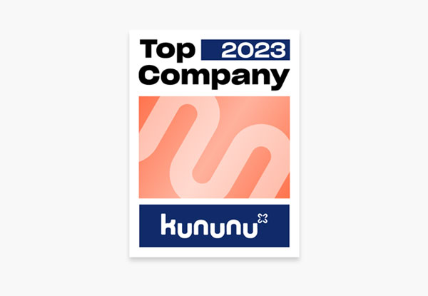 kununu - Top Company 2023 Award