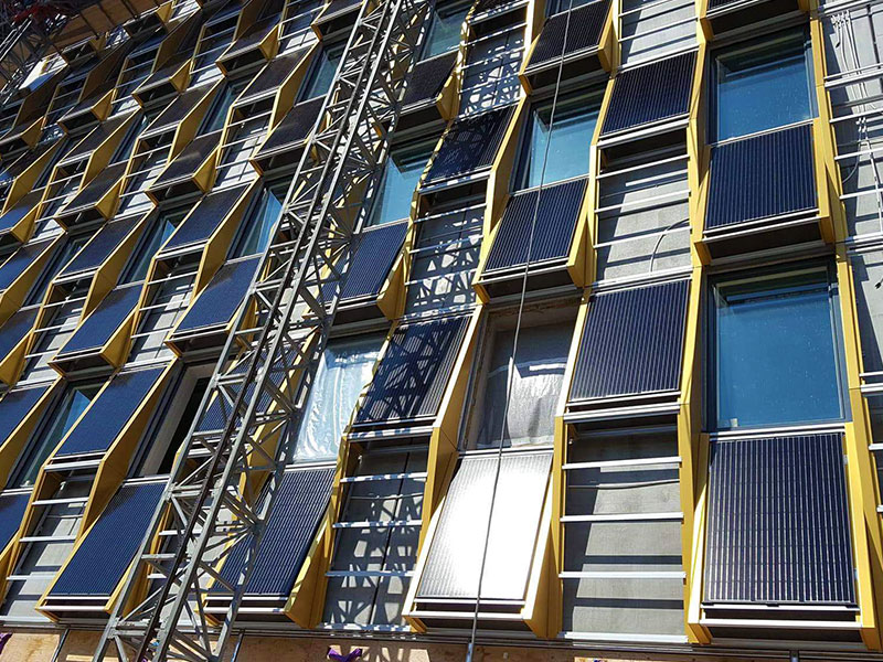 102 kWp PV-system with Luxor Solar modules in Örebro (Sweden)