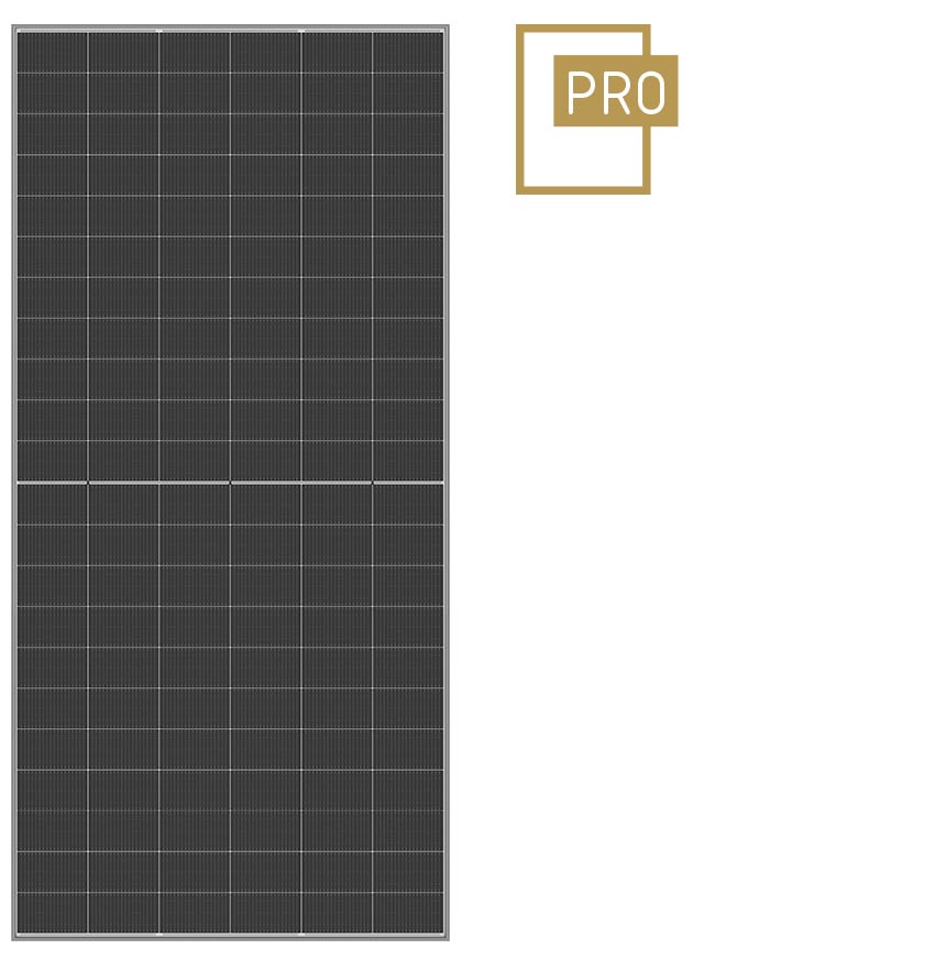 ECO LINE PRO 600-620W | SILVER WHITE